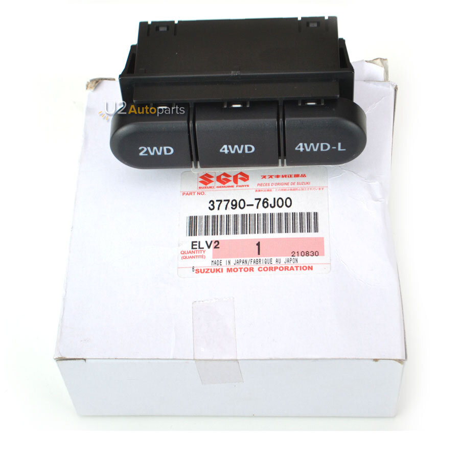 4WD Switch Suzuki Jimny 1.3i 1.5D 4x4 1998-2018 3779076J00 U2Autoparts